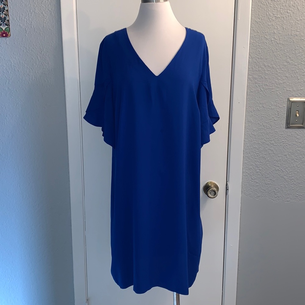 Jaclyn Smith Collection - Blue Dress